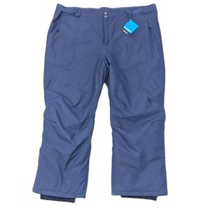 Columbia Men's Bugaboo IV Snow Snowboarding Pants 3X Blue Snowboard Ski Skiing